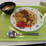 相模原市役所 食堂 - ドライカレーコロッケ付き４９４円
