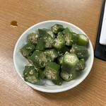 立呑 わたらい - オクラのナムル