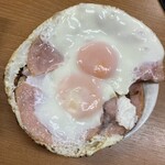 立呑 わたらい - ハムエッグ