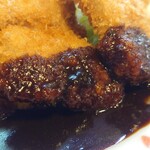 ヨシカミ 浅草店 - 金曜日替わりランチ_ひとくちカツ