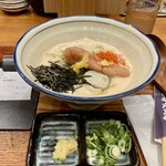 伊吹うどん - やまやの明太クリームうどん ￥1,400（税込）