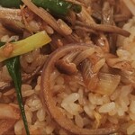 状元樓 - キノコ入りXO醤チャーハン