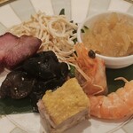状元樓 横浜中華街本店 - 前菜の盛り合わせ