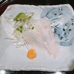 梅田 すし継 - クエのしゃぶしゃぶ①