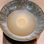 梅田 すし継 - クエのしゃぶしゃぶ③