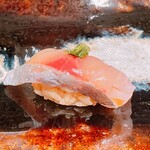 梅田 すし継 - 鯵①