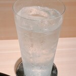 梅田 すし継 - レモンサワー