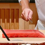 梅田 すし継 - 本鮪の中トロ