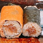 梅田 すし継 - 干瓢巻きと干瓢いなり②