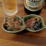 水道橋 牛タンいろ葉 - お通し：385円