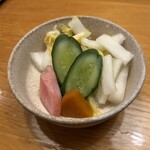 練馬 鳥長 新潟 - お漬物