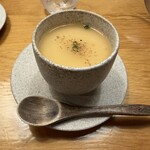 練馬 鳥長 新潟 - 箸休めの茶碗蒸し