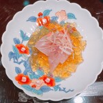 梅田 すし継 - 金目鯛の土佐酢ジュレ①