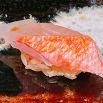 梅田 すし継 - 金目鯛②
