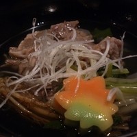 フレンチ割烹 宿 - 牛すじのスープ