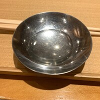 炭火割烹 庵 - 食前酒「黒龍 純米吟醸」