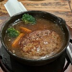 昭和町BOSTON あべのハルカスダイニング店 - 煮込みスープハンバーグ(150ｇ)