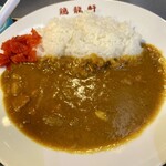 鶏龍軒 - 「カレーライス」ズーム。