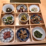 野毛みかん - 八寸♡どのお料理も良い味つけでとても美味しかったです♡