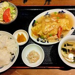 廣東餃子房 伊川谷店 - 芙蓉蟹定食