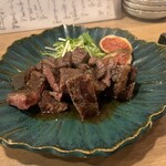 旬路 松田 - 黒毛和牛ミスジステーキ