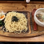 麺場神徳 - つけ麺（大）味玉