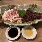 旬路 松田 - 馬刺し