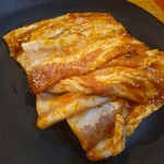 七輪焼肉 安安 - 豚カルビ