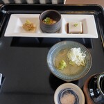 石臼挽手打十割蕎麦 紫翠庵 - 突き出し