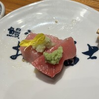 鰻う おか冨士 - ✅本鮪の中トロ刺し¥2.900
                       毎回必ず注文する一品で絶対オススメ♪