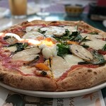 軽井沢 葡萄房 - とろとろ半熟卵と鶏ハムのビスマルク（3300円）