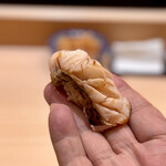 兄弟寿し - ノドグロ炙り