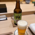 兄弟寿し - 八海山ライディーンビールIPA