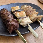 やきとり直 - レバ・ねぎま・鶏皮