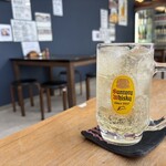 やきとり直 - とりあえずハイボール