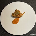 DADA - 芝海老と禅丸椎茸のソテー ロメスコソース