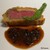 DADA - 料理写真:雫石牛のフィレ肉とフォアグラのアンクルート 香茸のジュ
