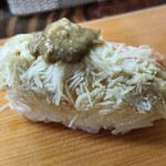 すし雅 - 蟹　リピ