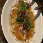 3rd. BAR&GRILL RESTAURANT - タコのカルパッチョ。間違いないですよ！