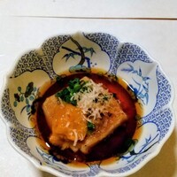 鉄板焼 みたき 桜坂 - 焼胡麻豆腐のウニのせ