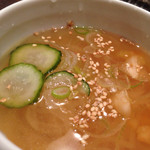 焼肉 房家 日本橋店 - 冷麺が途中に出てきます