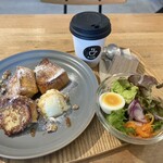 6 CAFE - 料理写真:キャラメルナッツフレンチトースト