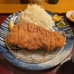 はせ川 - こんがりキツネ色のとんかつ