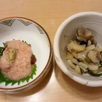 日本橋すし鉄 - お通し