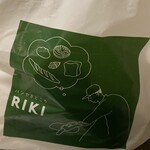 パンやきどころ RIKI - レジ袋 5円
