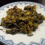 博多ラーメン しばらく 日本橋店 - ごはんのお供にもラーメンのトッピングにもピッタリの名脇役高菜◎