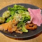 Pizzeria e Trattoria VACANZE NAGONE - 前菜盛り合わせ