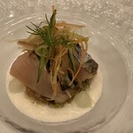 ラ・プロヴァンス 牟礼山荘 - ③サワラ、冬瓜、茄子