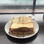 福菱 Kagerou Cafe - ヒレカツサンド1200円