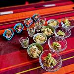 あっちゃん食堂 - おまかせコース一例